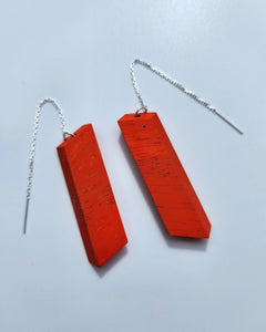 Orange Stoked Earrings
