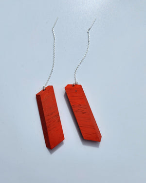 Orange Stoked Earrings