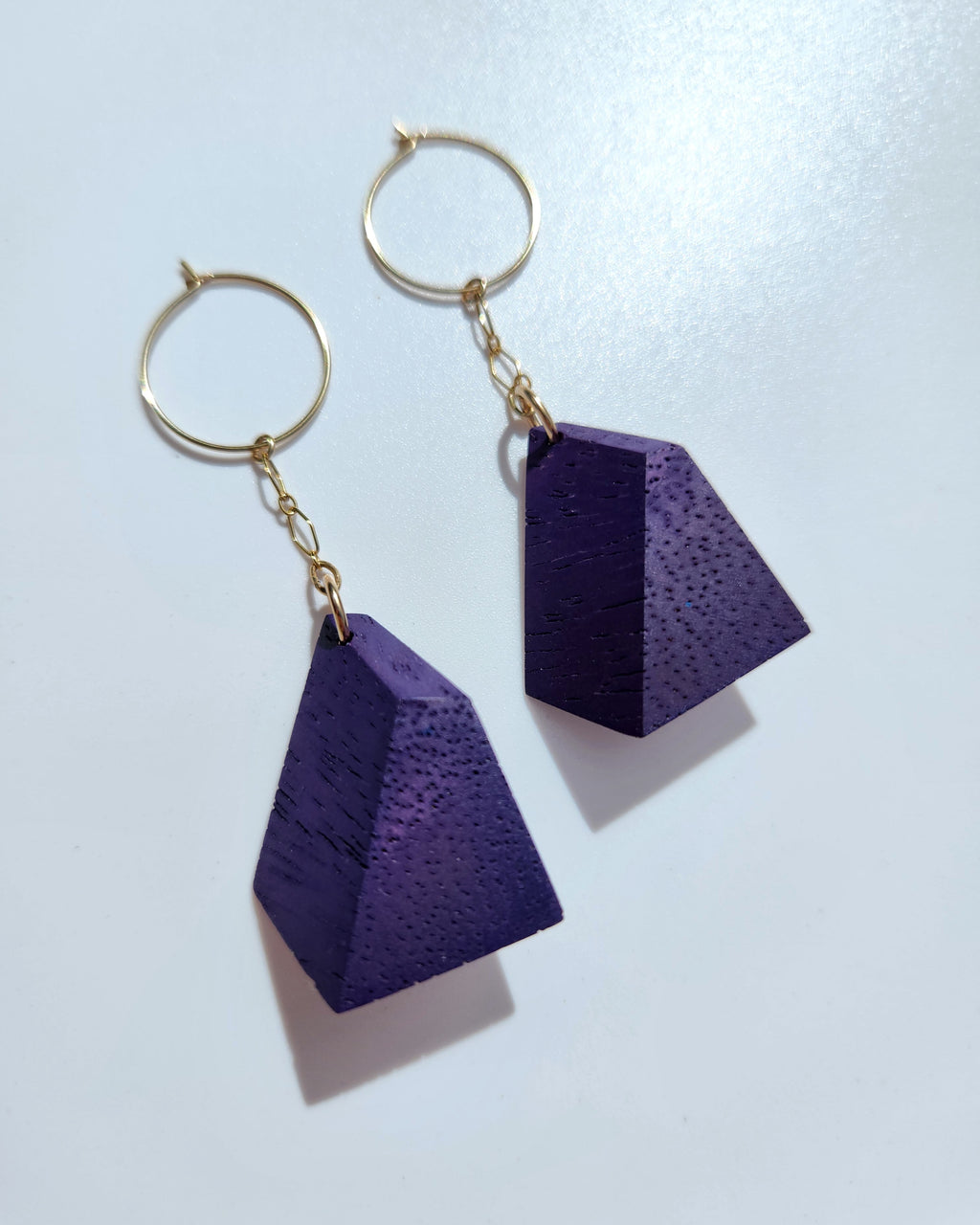Royal Violet Luminati Earrings