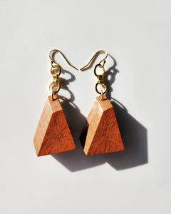 Querubina Luminati Earrings Orange