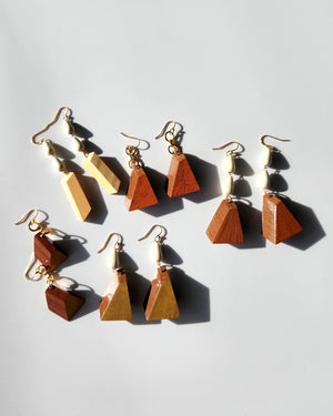 Querubina Luminati Earrings Orange