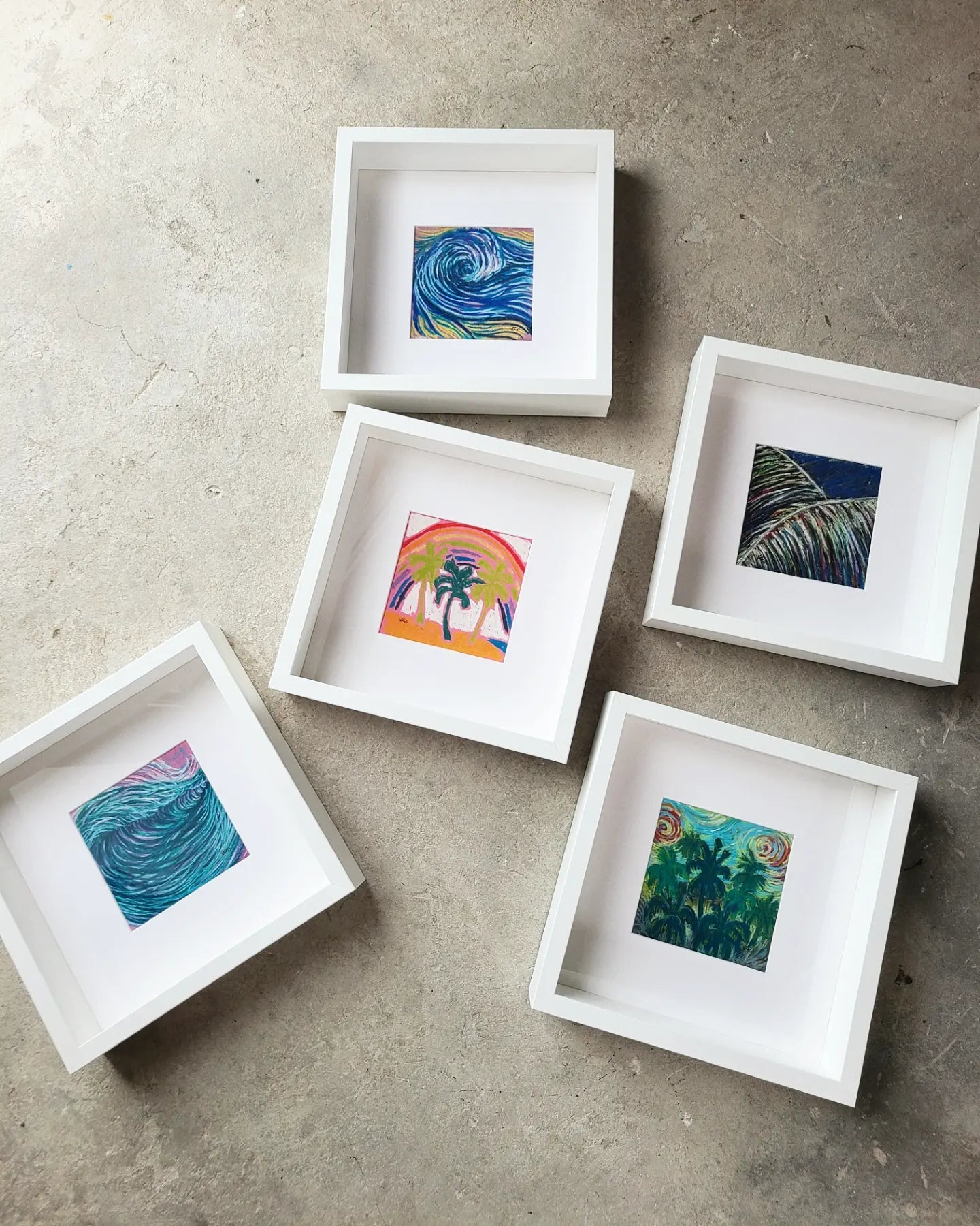 Ola Framed Art Piece