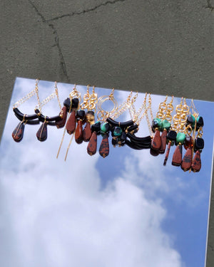 Volcán Collection Drop Earrings