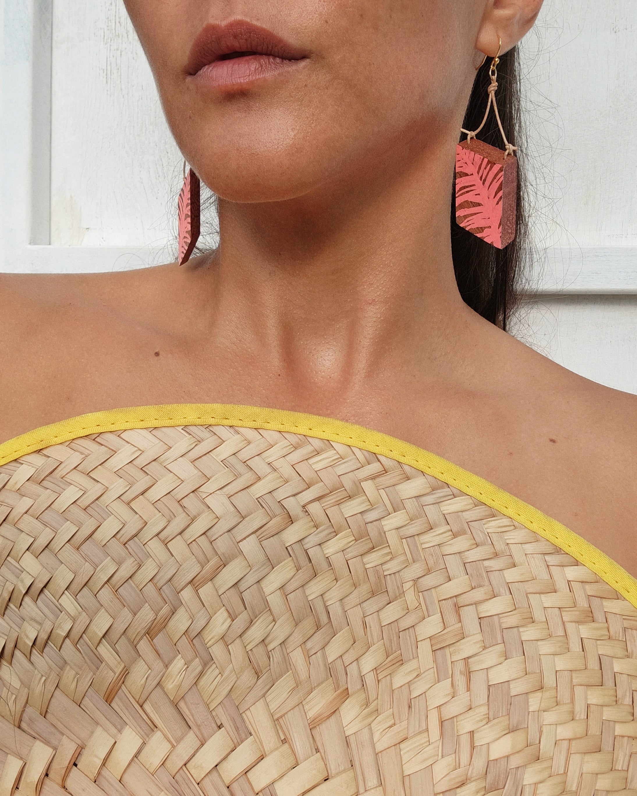 Subtropical Earrings Pink